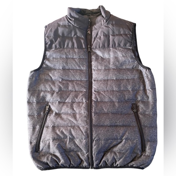 Express Mens Down Filled Vest Jacket Size Small - Picture 1 of 6